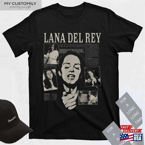 Vintage Lana Del Rey Album Shirt T-Shirt Singer Music Sweatshirt Check more at https://mycustomily.com/product/vintage-lana-del-rey-album-shirt-t-shirt-singer-music-sweatshirt/ Vintage Lana Del Rey, Lana Del Rey Shirt, Lana Del Rey Albums, Lana Del Rey Ultraviolence, Music Sweatshirts, Lana Del Rey, T-shirt, Sweatshirts, Music