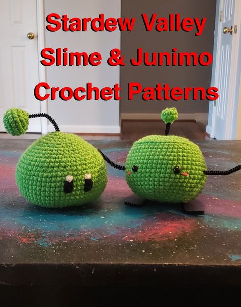 Junimo Crochet Pattern Free, Stardew Valley Crafts, Crochet Junimo, Crochet Slime, Stardew Valley Crochet Pattern, Junimo Crochet, Crochet Stardew Valley, Junimo Plush, Stardew Valley Crochet