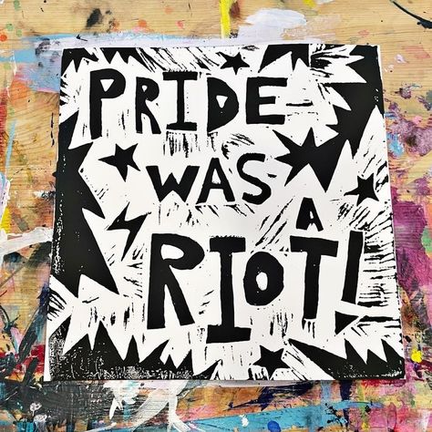 Queer Protest Art, Queer Linocut, Queer Collage, Queer Decor, Queer Zine, Queer Crafts, Queer Posters, Queer Revolution, Queer Design