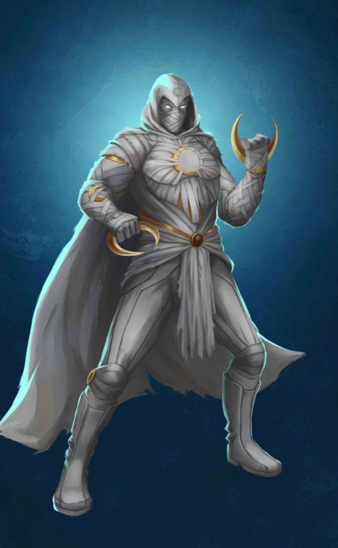 Moon Knight Sketch, Marvel Puzzle Quest Art, Moon Knight Mr Knight, Moon Knight Art, Marvel Puzzle Quest, Marvel Puzzle, Puzzle Quest, Marvel Animated, Daredevil Comic