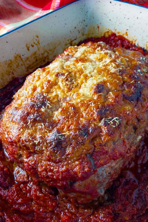 Meatloaf With Tomato Sauce, Easy Italian Meatloaf, Italian Style Meatloaf, Meatloaf Sauce, Italian Meatloaf, Heathy Snack, Good Meatloaf Recipe, No Cook, Best Meatloaf