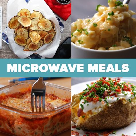 Microwave Meals For Those You Avoid Cooking | Recipes Make Ahead Microwave Meals, Microwaveable Meals, Frozen Dinner Recipes, Microwave Recipes Dinner, Microwave Foods, Nomadic Living, Microwave Cooking Recipes, Dorm Cooking, Microwave Mug Recipes