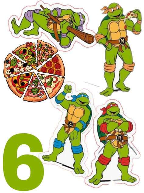 Ninja Turtles Decorations, Ninja Turtles Printables, Ninja Turtle Decorations, 90’s Nostalgia, Ninja Turtles Birthday Party, Ninja Turtle Cake, Ninja Turtle Birthday, Casey Jones, Ninja Turtle