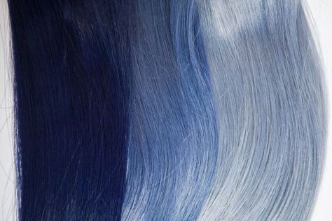 Denim For Hair Hair Dye Trends, Denim Blue Hair, Adam Reed, Fantasy Hair Color, Denim Hair, Korean Hair Color, Hair Tint, Korean Hair, Street Style Grunge