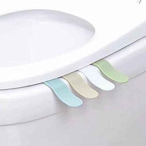 【Small Compact】-Toilet Seat Handle Seat Cover Lifter! Avoid touching, easy to carry, a must for sanitary conditions!
【More Sanitary】-The Toilet Seat Lifter Self-adhesive tape is designed to fit a variety of toilet seats. According to the height of toilet seat, add 1 adhesive tape. Each toilet lid handle installs quickly and easily thanks to secure, reliable adhesive strips. Simply peel, attach it to the lid. Clean Toilet, Toilet Handle, Bathroom Gadgets, Rough Plumbing, Bathroom Safety, Transparent Resin, Toilet Bowls, Toilet Covers, Toilet Seat Cover