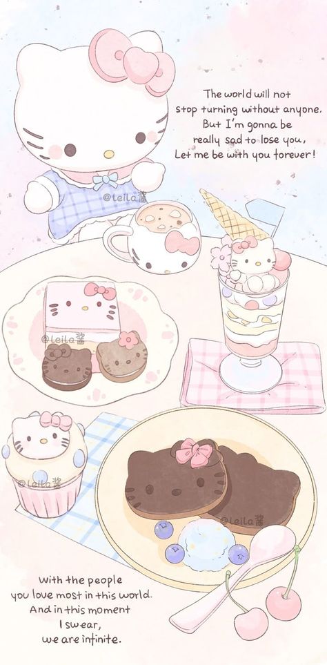 Cute Cat Iphone Wallpaper, Mommy Wallpaper Iphone, Kawaii Birthday Wallpaper, Cute Phone Wallpapers Pink, Hello Kitty Birthday Wallpaper, From Me To You Wallpaper, Meyoco Wallpapers, Kawaii Homescreen Layout, Romantic Lockscreen