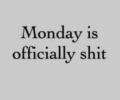 And that's why I called in today! Well, that and I had a migraine... Monday Sucks, Monday Monday, I Hate Mondays, Monday Memes, Monday Humor, Hate Mondays, Weekday Quotes, Work Quotes Funny, Monday Quotes