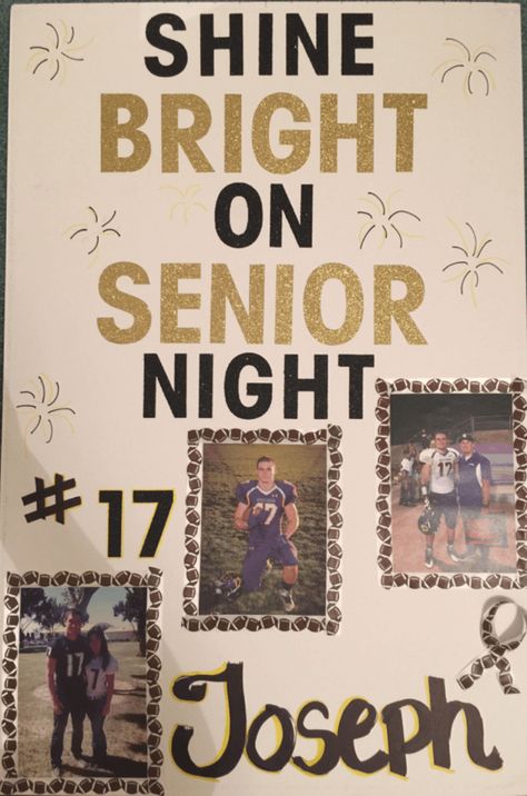 Senior Football Posters, Soccer Senior Night Posters, High School Football Posters, Senior Night Football, Soccer Senior Night, School Spirit Posters, Volleyball Senior Night, Basketball Senior Night, Senior Posters