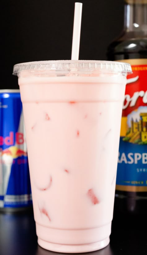 Red Bull Refresher Recipe, Redbull Drinks Nonalcoholic, Redbull Refresher Recipe, Red Bull Spritzer Recipe, Energy Drink Ideas, Red Bull Infusion Drinks Recipe, Zip Fizz Drink Recipes, Redbull Italian Soda Recipes, Redbull Drink Recipes Non Alcoholic