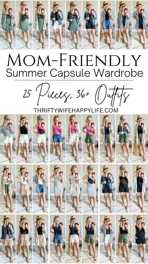 Mom Outfits Spring, Mom Style Summer, Casual Mom Style, Capsule Wardrobe Women, Spring Summer Capsule Wardrobe, Skirts Floral, Mom Wardrobe, Loss Hair, Tips Hair