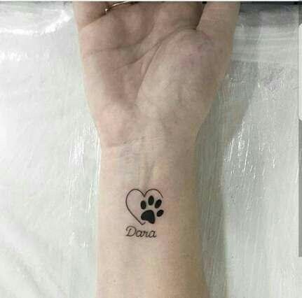 Release Tattoo, Black And White Letters, Professional Tattoo Kits, Baby Tattoo Designs, Cool Shoulder Tattoos, Basic Tattoos, Pawprint Tattoo, Dog Paw Tattoo, Palm Tattoos