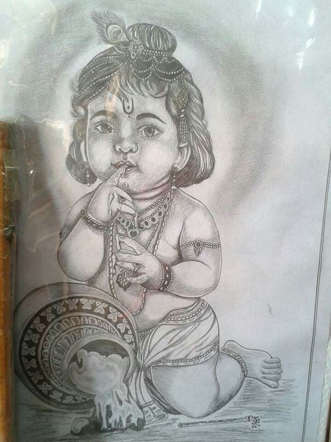 Bal gopal Bal Gopal Drawing, Cow Sketch, Bal Gopal, Paintings Tutorials, Happy Birthday Wishes Images, Birthday Wishes And Images, Beautiful Art Paintings, Sketch Ideas, Watercolor Paintings Tutorials