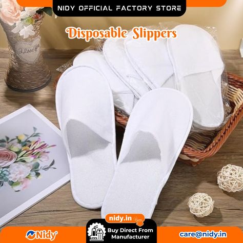 ✨ Nidy Disposable Slippers for Spa, Salon, and Hotel – Comfortable, Hygienic, Non-Slip Design – Lightweight, Durable, and Perfect for Travel, Hospitality, and Personal Use – Ideal for Pedicures, Guests, and Home Comfort. . . Visit website to get free booking: Now You Buy It Online At: https://nidy.in/ 📝 Email - care@nidy.in Youtube: / @nidy_in ontact: +91 84699 66888 . . #NidyDisposableSlippers #SpaSlippers #SalonEssentials #HotelAmenities #ComfortableFootwear #TravelEssentials #HygienicSlipp... Disposable Slippers, Pedicure Supplies, Spa Slippers, Hotel Amenities, Home Comfort, Visit Website, Pedicures, Travel Essentials, Comfortable Shoes