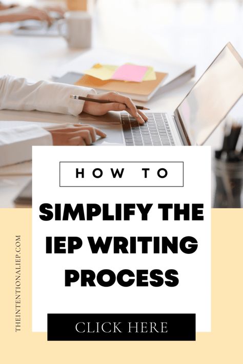 Iep Writing, Special Education Writing, Special Education Organization, Special Education Law, First Year Teacher, Middle School Special Education, High School Special Education, Education Tips, Stop Spending