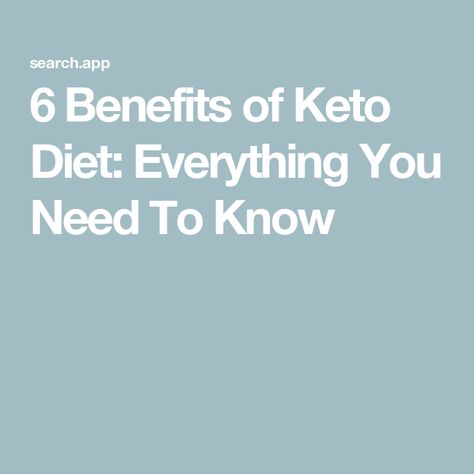 6 Benefits of Keto Diet: Everything You Need To Know Benefits Of Keto Diet, Keto Diet Benefits, Low Carb Eating, Eating Plan, High Fat Diet, Help Losing Weight, Lower Blood Sugar, Lower Blood Pressure, Cholesterol Levels