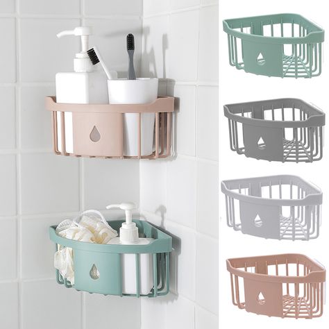 Shower Organizer Ideas, Shower Storage Ideas, Shower Must Haves, Dorm Shower Caddy, Corner Shower Shelf, Shower Corner Shelf, College Bathroom, Shein Clothes, Shower Caddies