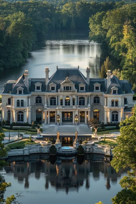 Clasic Houses, Billionaire Homes, Big Mansions, Mansion Exterior, Luxury Houses Mansions, Luxury Mansion, Houses Mansions, Homes Around The World, Best Boutique Hotels