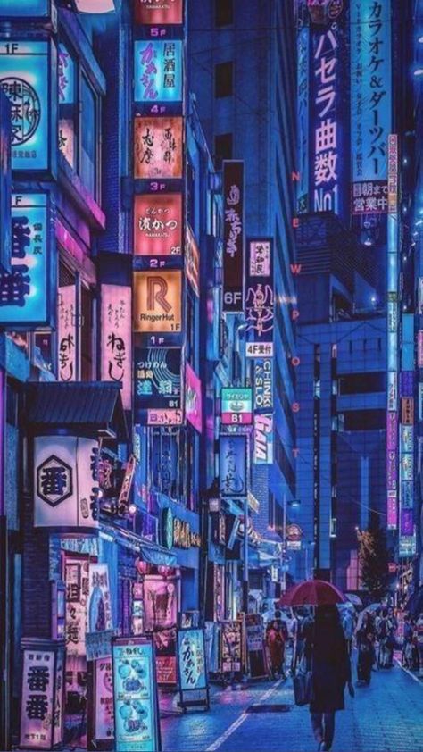 Aesthetic Wallpaper Hd, Computer Wallpaper Desktop Wallpapers, Neon Aesthetic, Japan Aesthetic, City Wallpaper, Japanese Aesthetic, Anime Scenery Wallpaper, City Travel, Landscape Wallpaper