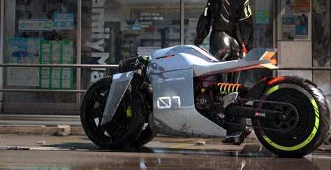 Supermoto Bikes, Motorcycle Concept, Custom Bikes Cafe Racers, Bike Concept, Concept Vehicles Sci Fi, Electric Bike Bicycles, Bike Sketch, Motorbike Design, Futuristic Motorcycle