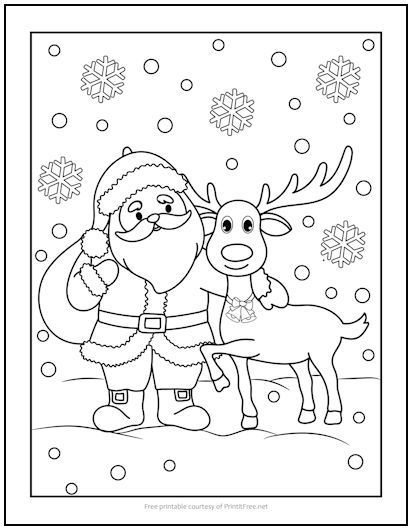 Thanksgiving Coloring Book, Merry Christmas Printable, Santa Coloring Pages, Rose Coloring Pages, Christmas Coloring Sheets, Printable Christmas Coloring Pages, Christmas Coloring Books, Printable Coloring Book, Christmas Coloring