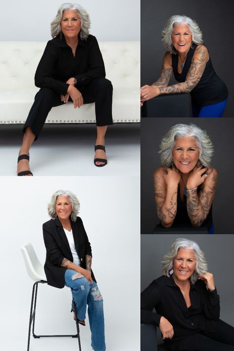 Older Woman Portrait, Woman Photoshoot Poses, Female Portrait Poses, Glamour Photo Shoot, Headshot Poses, Studio Portrait Photography, 40 Women, Studio Photography Poses, Business Photoshoot