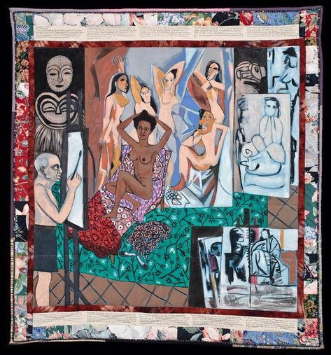 Picasso's Studio [Faith Ringgold] | Sartle - Rogue Art History Todd White Art, Faith Ringgold, French Collection, New York Museums, New Museum, America Art, American Icons, Art Textile, Black Artists