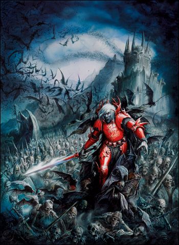 warhammer vampires Warhammer Fantasy Vampire, Warhammer Vampire, Warhammer Vampire Counts, Fantasy Vampire, Vampire Counts, Dark Elves, Vampires And Werewolves, Warhammer 40k Art, Vampire Art