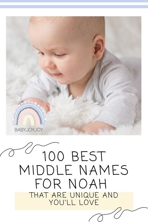 100 best middle names for Noah, Noah meaning, alternate spellings for Noah, nicknames for Noah, similar names to Noah, and sibling names for Noah... Read more... #Baby #Babyjoyjoy #Babytips #Babycare #Momlife #Babynames Noah Name Meaning, Noah Meaning, Jude And Noah, Sibling Names, Cute Middle Names, Unique Middle Names, Cool Middle Names, Boy Middle Names, Middle Names