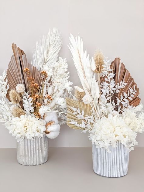 Boho Dry Flower Bouquet, Style Dried Flowers, Dry Plants Decoration Dried Flowers, Christmas Dried Flower Arrangements, Christmas Dried Flowers, Boho Dried Flower Arrangements, Dried Flowers Ideas Decor, Boho Flower Arrangements, Dried Flower Wedding Decor