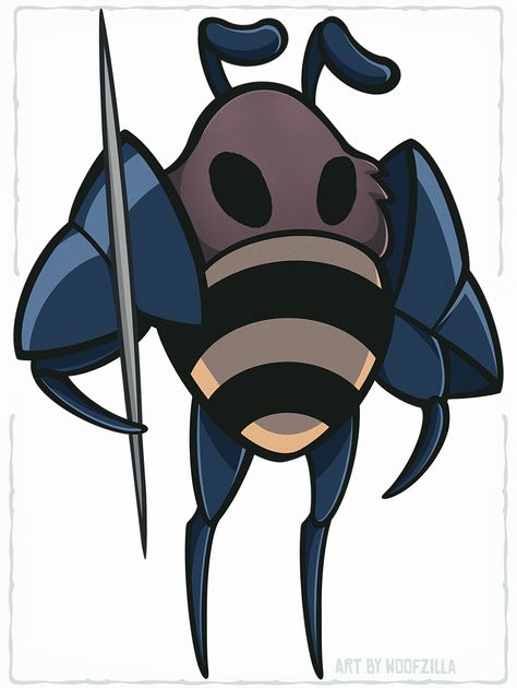 Hollow Knight Hive Knight, Hive Knight Hollow Knight, Knight Drawing Cartoon, Hive Knight, Knight Drawing, Hollow Night, Knight Art, Character Sheet, Video Game Characters