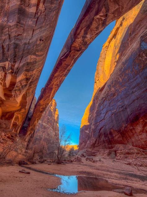 Morning Glory Arch, Moab, John Wullschleger Cave Mountain, Desert Dream, Design Moodboard, Mountain Nature, Utah Photography, American Southwest, Morning Glory, Beautiful Scenery, Antelope Canyon