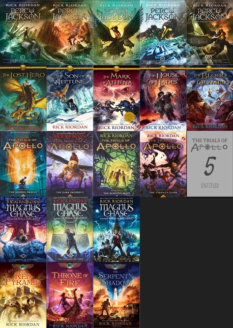 Percy Jackson Cover, Percy Jackson All Books, The Seven Percy Jackson, The Sun And The Star Rick Riordan, How To Read Rick Riordan Books, What Order To Read Percy Jackson, Percy Jackson Books Covers, Books Similar To Percy Jackson, Pjo Books In Order