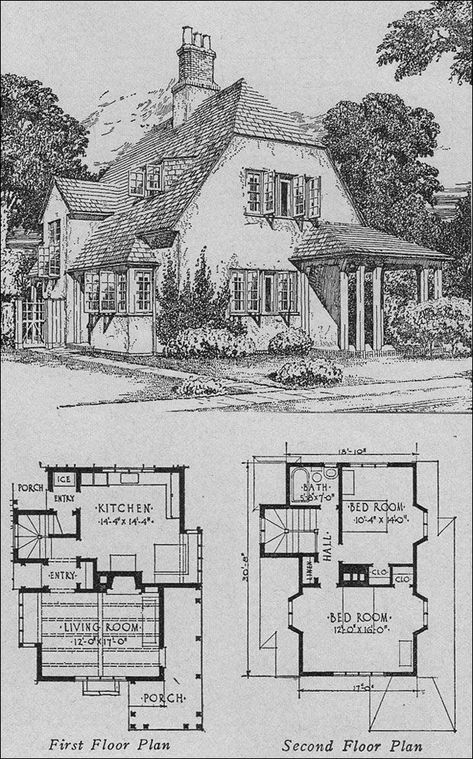 English House Plans, English Cottage Floor Plans, Small English Cottage, English Cottage House Plans, Cottage Design Plans, Old English Cottage, Cottage Flooring, Elegant House, Cottage Floor Plans