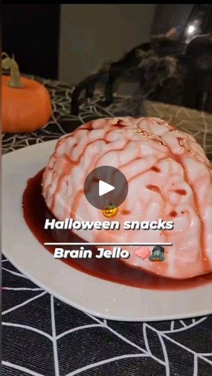 824 reactions · 267 shares | Brain jello 🧠🎃
This Halloween, impress your friends with a Jello brain that's so realistic, they'll think a zombie apocalypse has occurred. This easy recipe makes a creepy gelatin brain that's perfect for Halloween parties or any occasion where a brain would be a great conversation starter. Made with milk for a deliciously opaque look and flavor, you can customize it to your taste by switching up the Jello flavor. Let's break down the steps to create this edible masterpiece! 

So Get ready for a spook-tacular dessert - 
You'll need milk, powdered sugar, vanilla extract, two drops of red food coloring, and four packs of unflavored gelatin or cornstarch. Don't forget to grease that mold with oil and freeze it an hour before adding the jello, then chill it in th Hello Brain Mold, Brain Jello, Jello Brain, Brain Mold, Jello Flavors, Unflavored Gelatin, Red Food Coloring, Halloween Snacks, Halloween Food