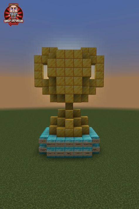 #achievement #success #motivation #goals #inspiration #achieve #love #business #hardwork #life #mindset #achieveyourgoals #lifestyle #entrepreneur #motivationalquotes #happiness #dream #positivevibes #goal #quotes #achievements #dreams #proud #trophy #minecraft #minecraftbuilds #minecrafttutorials Minecraft Trophy Room Ideas, Buddha Statue Minecraft, Minecraft Championship, Minecraft Statue Of Liberty, Wandering Trader Minecraft, Minecraft Tutorial, Achieve Your Goals, Craft Tutorials, Minecraft