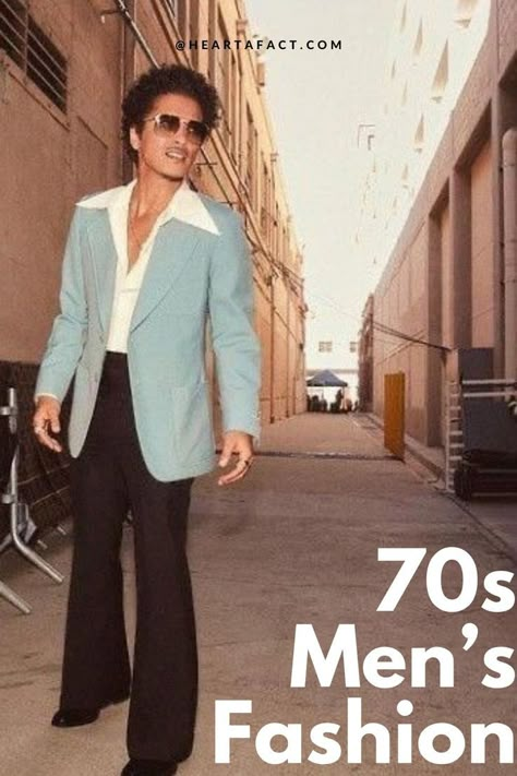 Men’s 70s Fashion Styles & Trends | 70s Retro Fashion, 70s Mens Fashion Disco, 70s Mens Fashion, Men's 70s Fashion, Men's 70s Outfit, Summer, Winter, Fall, Autumn, Spring, Travel Street Style, Outfits For Men, Casual Outfits Men, Fashion Outfits For Men, Cool Mens Outfits, Best Outfits Men, Outfits Ideas For Men, Trendy Mens Outfits, 70s Retro Fashion Men Bruno Mars 70s, Retro Disco Outfit For Men, Disco Party Guy Outfit, 70s Mens Fashion Disco Party, 70s Disco Party Outfit Guys, Disco Inspired Outfits Men, 70s Mens Fashion Aesthetic, 90s Prom Outfit Men, Retro Party Outfit Men