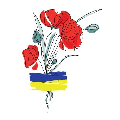 Ukraine Art Symbols, Ukraine Symbol, Sign Of Peace, Ukrainian Tattoo, Flag Of Ukraine, Support Ukraine, Watercolor Paintings For Beginners, Ukraine Flag, Ukrainian Art