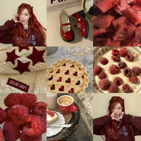 red and beige moodboard. Red And White Moodboard, Beige And Red Aesthetic, Beige Moodboard, Red Moodboard, Maroon Aesthetic, Red Aura, Cute Headers For Twitter, Red And Beige, Instagram Feed Ideas Posts