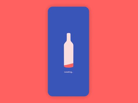 Babe Wine Loading Animation (UI/UX Challenge) by Miles Cartwright | Dribbble | Dribbble Wine App Design, Microinteractions Ui Animation, Wine Animation, Bottle Animation, Loading Ui, Micro Interaction, Wine App, Loading Animation, Ux Design Portfolio