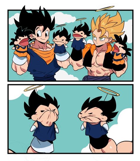 Dbz Funny, Dbz Memes, Gogeta And Vegito, Funny Dragon, Dragon Ball Super Art, Dragon Ball Image, Anime Dragon Ball Goku, Dragon Ball Super Manga, Dragon Ball Goku