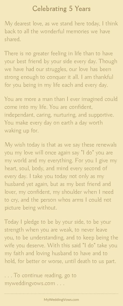 My dearest love, as we stand here today, I think back to all the wonderful memories we have shared. There is no greater feeling in life than to have your best friend by your side every day. Though we have had our struggles, our love has been strong... 5 Year Anniversary Quotes, Dominican Vacation, Recommitment Ceremony, Anniversary Sentiments, Icelandic Wedding, Marriage Blessing, Vows Ideas, Marriage Anniversary Quotes, Renewal Vows