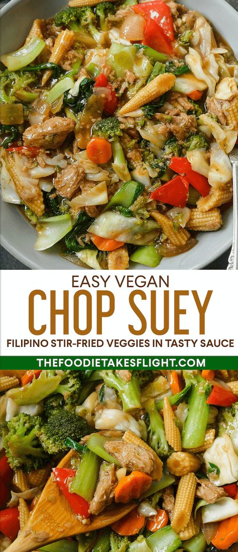 Chop Suey Recipe With Cabbage, Vegan Chicken Stir Fry, Asian Fried Vegetables, Vegan Chop Suey Recipe, Chop Suey Vegetables Recipe, Chinese Fried Vegetables, Chop Suey Recipe Vegetable, Chinese Food Vegetables, Vegan Chop Suey