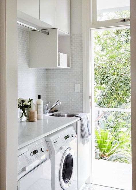 Must haves vs lust have: Laundry Apartment Laundry Room, Apartment Laundry, Laundry Room Renovation, Laundry Design, Modern Laundry Rooms, Laundry Room Inspiration, Small Laundry Rooms, Small Laundry, Laundry Mud Room