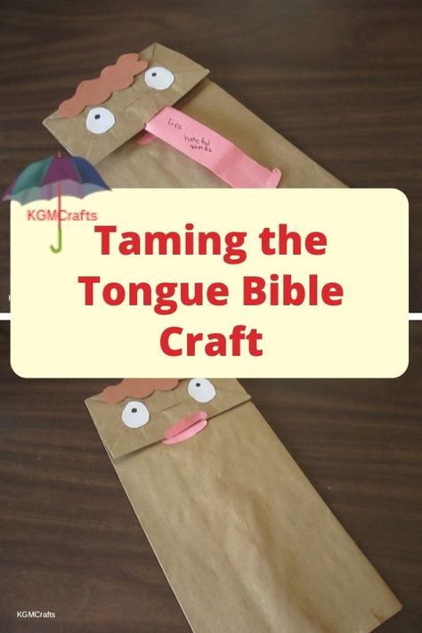 The taming the tongue Bible craft is fun and easy to make. Your Sunday school class will have fun while learning about this serious subject. Taming The Tongue Bible Craft, Mouth Craft Preschool, Tame The Tongue Craft, Taming The Tongue Craft, Games For Sunday School Kids, Taming The Tongue, Bible Help, Toddler Sunday School, Bible Crafts Sunday School