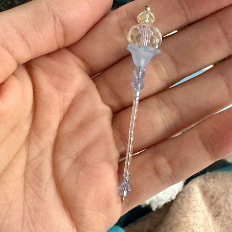 Mini Fairy Wand, Tiny Magic Wand, Princess Wand, Tooth Fairy Wand, Fairy Prop, Fairy Accessory - Etsy Diy Fairy Wand, Tooth Fairy Wand, Pokey Tool, Fairy Godmother Wand, Fairy Party Favors, Bead Mosaic, Tooth Fairy Kit, Bead Bottle, Princess Wands