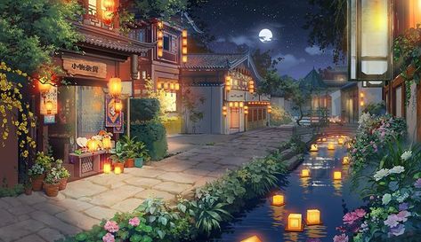 Art Scenery, Cute Desktop, Desktop Wallpaper Art, Art Landscapes, Cute Desktop Wallpaper, Design For Home, Amazing Ideas, Wallpaper Art, Fantasy Art Landscapes