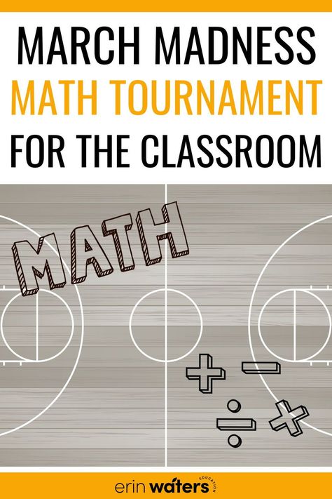 Are you trying to find a way to incorporate March Madness into your elementary classroom? Check out today’s blog post on how to host a classroom tournament with math games. I love the idea of including a bracket for a friendly classroom competition while adding math skills into the fun. I walk through pre-picking student teams, teaching sportsmanship, and even give a list of math game ideas to use. Read here for my 6 tournament tips on how to have March Madness in the classroom. March Madness Behavior Anchor Chart, Math Madness Activities, Math March Madness, March Madness Math Ideas, March Madness Classroom Ideas, March Madness Math Activities, March Mathness, March Madness Activities, March Madness Math