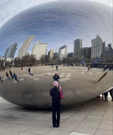 Eva Meloche, Chicago Bean, Winter Dream, Chicago Pictures, Pink Winter, Chicago Photos, Chicago Travel, Summer Photos, Cloud Gate