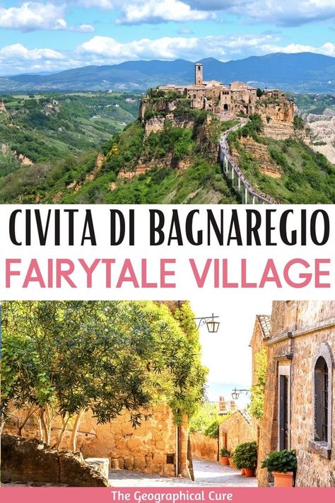 Guide To Civita di Bagnoregio, Italy's Fairytale Village Day Trip From Rome, Fairytale Village, Towns In Italy, Italy Travel Outfit, Italy Trip Planning, Germany Vacation, Italian Places, Day Trips From Rome, Central Italy