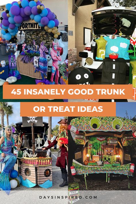 Adult Trunk Or Treat Ideas, Rubber Duck Trunk Or Treat, Trick Or Treat Trunk Ideas, Trunk A Treat Ideas, Et Trunk Or Treat Ideas, Elaborate Trunk Or Treat Ideas, Trunk Or Treat Ideas For Daycare, Treat Or Trunk Ideas, Hungry Hungry Hippo Trunk Or Treat